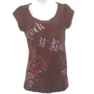 VINTAGE ROCK N ROLL T SHIRT